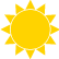 太陽マーク