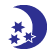 月マーク